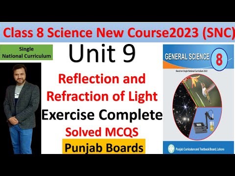 Class8 Science SNC Chapter9 Mcqs Solution||Class8 Science Unit9 Exercise Questions.Single National