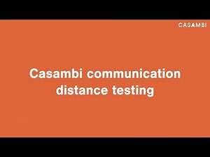 Casambi App Tutorial - Casambi Communication Distance Testing