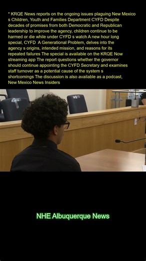 KRQE News reports on the ongoing issues plaguing New Mexico's Children, Youth and Families Departmen