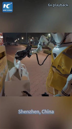 Watch this China-developed humanoid robot master delivery: unbox, ride the elevator, and hand-deliver your order. With RoboSense's advanced 3D vision and dexterous hand, every move is smart, smooth, and precise. #Tech #Robotics #Robot #HumanoidRobot | GBA Life Style | Facebook