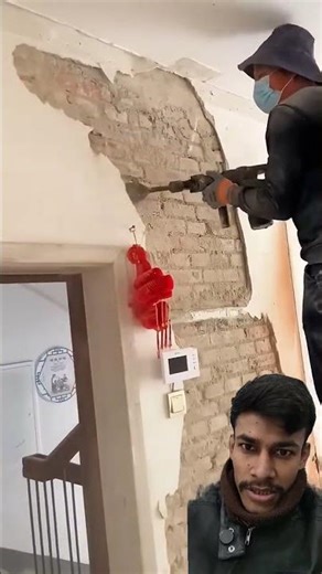 wall Plaster Removal Machinery Functions Process.