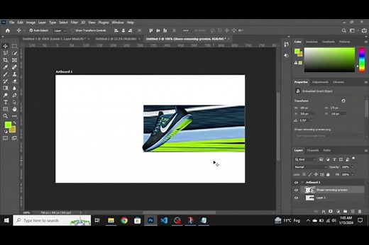 Website Banner Design in Photoshop Tutorial