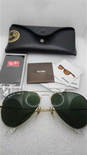 Top Gun Rayban Ray-Ban Vintage Aviator Pilot Sunglasses Gold Frame Rim Tom Cruise Maverick Sunglass