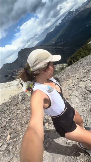 Scree Ski Season! #canadianrunning #hiking #mountains