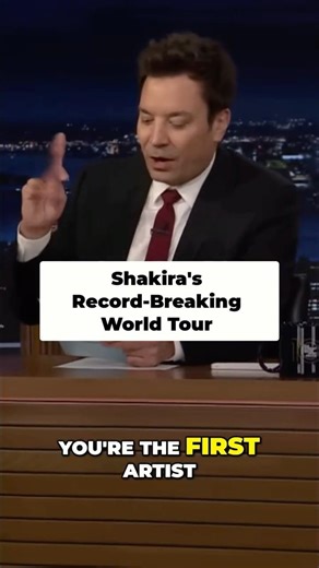 Shakira’s Record Breaking March Tour!😱 #Shakira #shorts