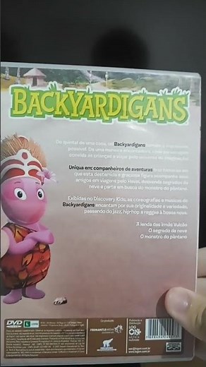DVD Backyardigans Uniqua em companheiros de Aventuras