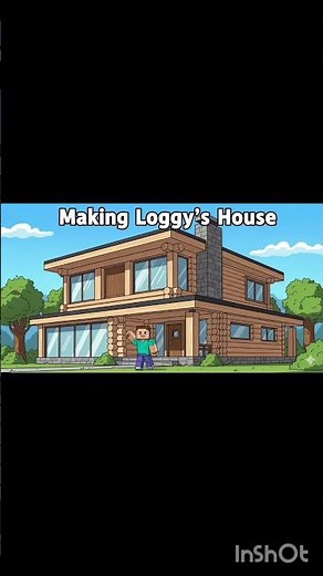 Making Loggy's House In Minecraft !!🏡 #minecraft #loggy_hindustani_gamer
