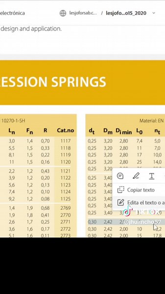 Resorte de compresión en autodesk inventor. #diseñomecanico #autodeskinventor #springcompression