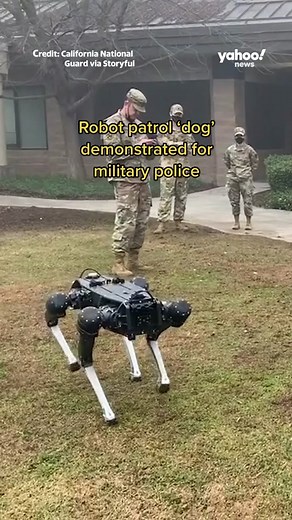 Robot Dog by Ghost Robotics for Military Patrol