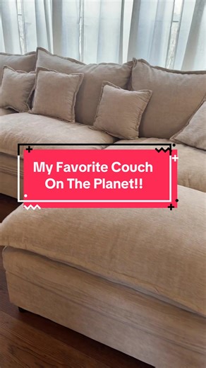 A couch made for real life—kids, movie nights, messes, and all 🤍 Deep, cozy, and actually livable. #viralcouch #furniture #modularsofa #homefinds #cozyhome