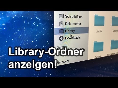 Mac: Library Ordner anzeigen