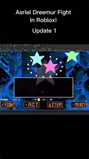 Asriel fight in Roblox! (Part 2)