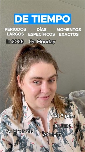 La forma MÁS FÁCIL de entender IN ON y AT ✔️