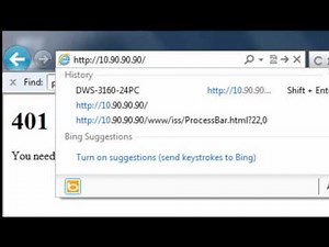 How to Reset the DWS-3160 Administration Password