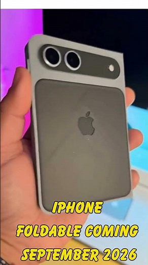 iPhone Foldable Launching September 2026? Apple’s Biggest Upgrade Yet