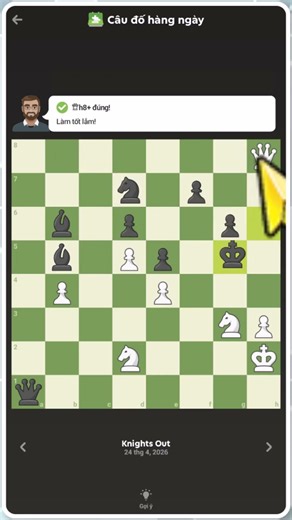 chess.com Daily Puzzle, Apr 24,2026 #chess.com #dailyPuzzle
