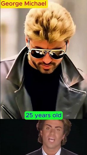 George Michael Through The Years…#Shorts #Iconic #Transformation
