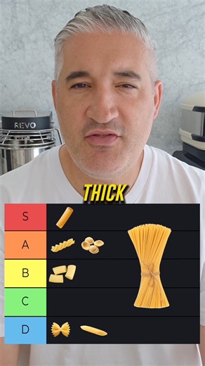 Ranking pasta shapes the Italian way 🇮🇹🍝 Some pasta shapes are top tier... they hold the sauce, cook properly, and just make sense. Others? Good… but with problems 😅 This is my honest ranking based on: tradition, texture, and how Italians actually eat pasta at home. Do you agree with my top tier? Which pasta shape would YOU put at the top? And if you want to learn how to choose the right pasta for every sauce--> https://www.vincenzosplate.com/what-sauce-to-serve-with-every-pasta-shape/ | Vin