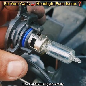 262K views · 10K reactions | Stop Your Car's  Headlight Fuse from Blowing Again..✅ .... .... .... #Allinfo #cardriving #todaypost #carsafety #HeadlightIssue #BlownFuse #CarFuse #FuseProblem #CarElectrical | All Info | Facebook