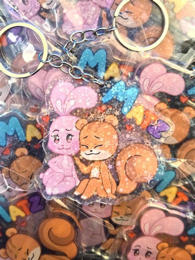 MATZ Acrylic Keychain - Etsy