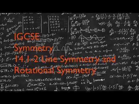 IGCSE Symmetry 14.1-2 Line Symmetry and Rotational Symmetry
