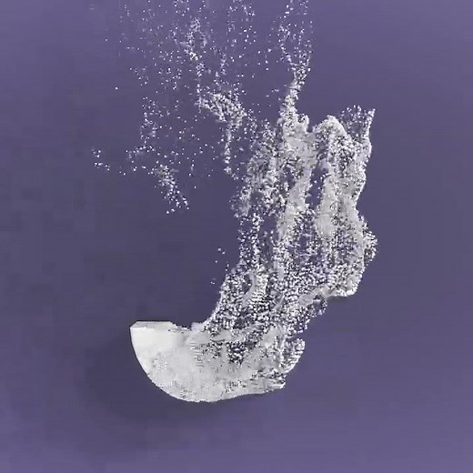 Text Dissolving - Blender Geometry Nodes 3.5 Simulation Branch