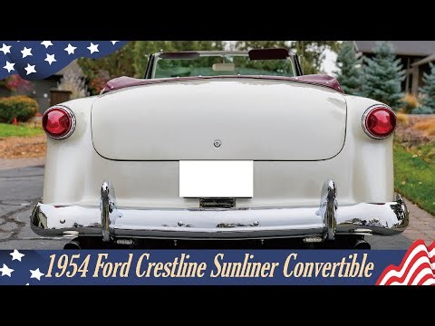 1954 Ford Crestline Sunliner Convertible