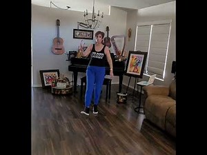 Azizam beginner line dance tutorial demo #linedancearizona #linedanceaz