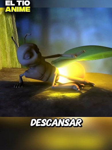 Esta luciernaga intentaba apagar su luz! #eltioanime