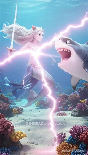 Part 1: My Mom Is a Mermaid #aicat #catvideo #funny #viral