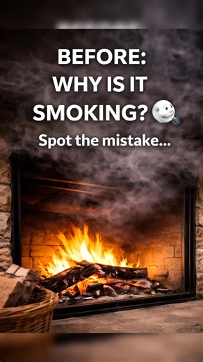 🔥 Fireplace smoking? Check your damper. ✅ Fully open = better draft. ⚠️ Still smoking? STOP using it & get it inspected. 📍 Fort Worth • 817-205-2072#chimneysweep #chimneyservices #firesafety #fireplace smoking #chimney Inspection @fortworthchimneysweeps
