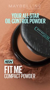 The NEW Maybelline Fit Me Compact powder-Your all-star oil control powder that lasts up to 16hrs! | Maybelline New York
