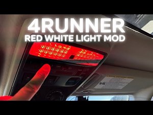 Most Advanced Interior Light Mod Set for 5th Gen 4Runner