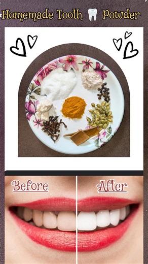 Home-made Tooth🦷 powder. #diy #shorts #ytshorts #shortsfeed #viral #missglorifyofficial #yt