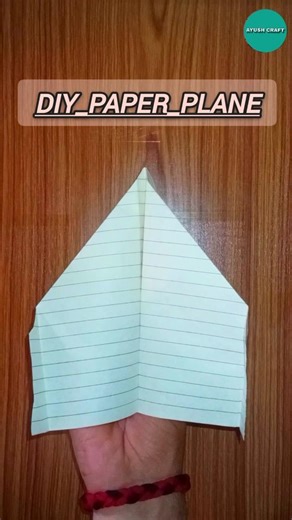 How to make tutorial for the boomerang paper plane toy best amazing paper airplane #short #viral