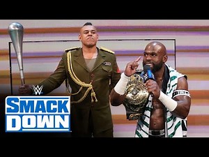 The WWE Universe boos Apollo Crews and Commander Azeez: July 16, 2021