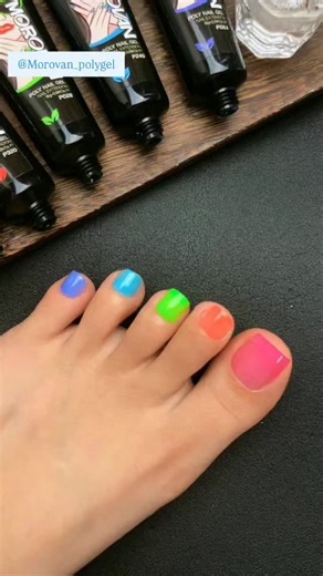 morovan | Easy to use, no-fail D Poly Gel – perfect for beginners #colornails #bluenails #butterflynails #nailstools #nailsartvideos #nailtutorial... | Instagram