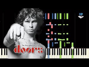 The Doors - Light My Fire - Synthesia Piano Tutorial
