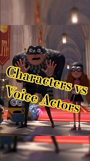 Despicable Me Characters & Voice Actors Song 🍌🚀 | AI Remix #DespicableMe #VoiceReveal #AI