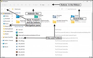 File Explorer in Windows 11 - Instructions and Video Lesson