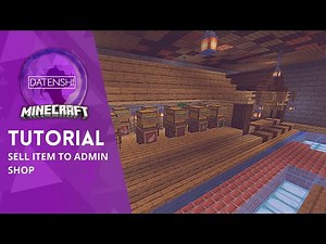 [MINECRAFT] Tutorial Sell Item To AdminShop