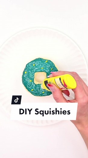 Learn how to make squishies using pourable foam! 🤩 It's such a fun and creative craft project for kids and adults. These squeezable toys have such a fun, soft texture, and they're so easy to make at home! 🏠 These DIY fidget toys shaped as donuts are SO CUTE and really fun to make! #squishies #diysquishy #diysquishies #squishymaker #squishytoy #squishy