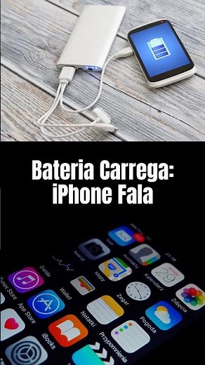 Como Fazer o Seu iPhone Avisar (Falar) Quando a Bateria Estiver Carregada?