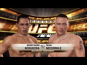 UFC Undisputed 3 Gameplay Minotauro Nogueira vs Sean McCorkle