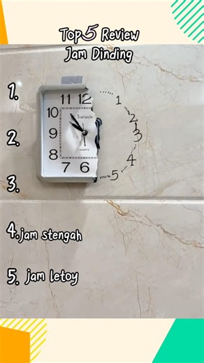 top 5 review jam dinding eror tapi lucu #ngakak #funny