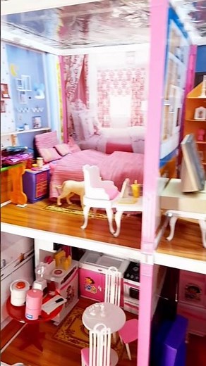 Barbie Dollhouse | Emily and Friends Barbie | Delightful Dolls #shorts #barbie #dollhouse #trending