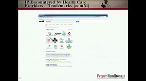 Intellectual Property Law Issues for Health Care Providers  | JD Supra