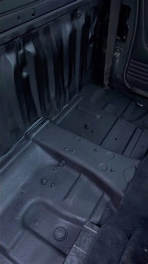 Rusty Floorboard repair using POR-15 #restoration #painting #automotive #repairing #shorts #diy