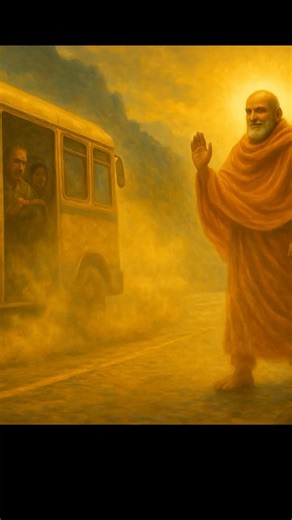 Baba Ne Bachai Bus! 😱🙏 | Neem Karoli Baba Miracle #maharajji #neemkarolibaba #bhakti #shorts