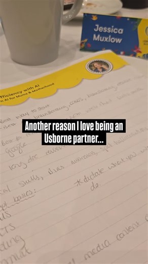 Freya's Fables by Jess Muxlow on Instagram: "Today at Leadership Live, Usborne hosted a free AI training — and it reminded me how much I value being part of a business that invests in learning, not pressure 💫 From books to business skills, this journey is about growth — at your own pace. Feeling grateful to be surrounded by people who believe in doing things better, not harder 📖✨ 🤍 Like if you love learning as you grow 💬 Ask me about the support side of Usborne partnerships #womeninbusiness